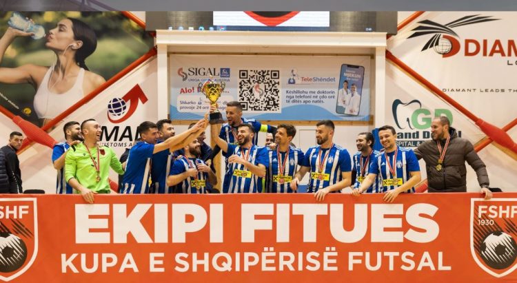 Kupa e Shqipërisë në Futsall 2023, Tirana mund Diamantin