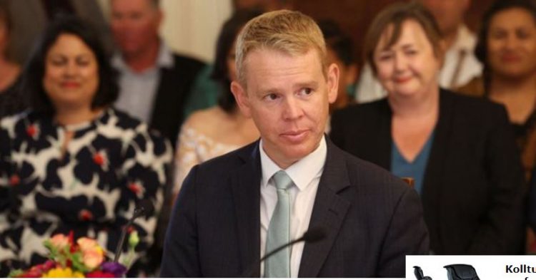 Chris Hipkins betohet si kryeministër i Zelandës së Re