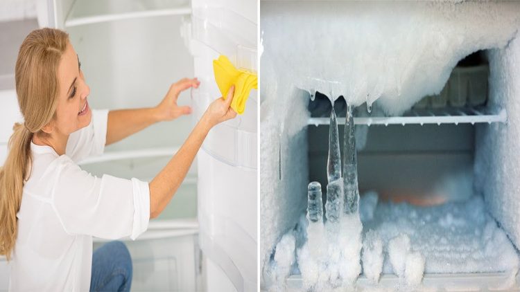 Si të pastroni akullin nga frigoriferi për pak minuta