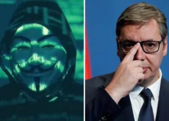 “Anonymous” tjetër mesazh për Vuçiç: Kukull e Putinit
