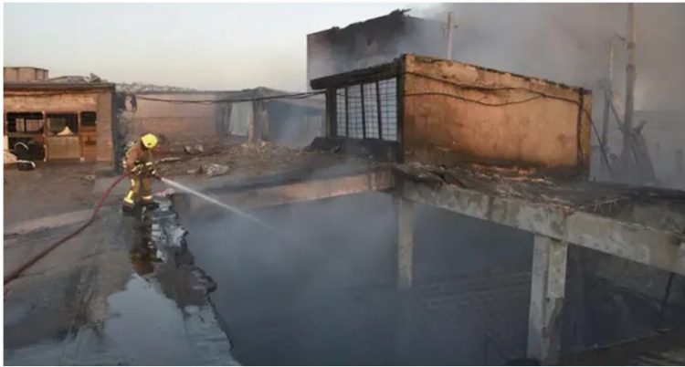 Zjarr në një kazermë ushtarake, 15 viktima