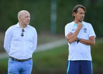 Inter, takim mes drejtuesve të lartë dhe trajnerit Inzaghi
