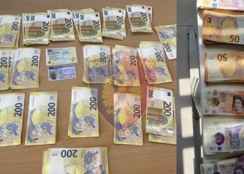 Sekuestrohen 30 mijë euro në kufi, në pranga 2 shtetas