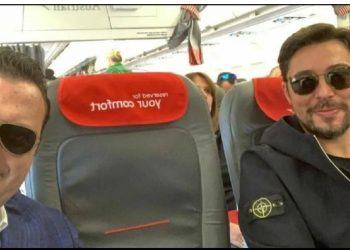 Foto/ Dorian Duçka krah për krah me djalin e Sali Berishës