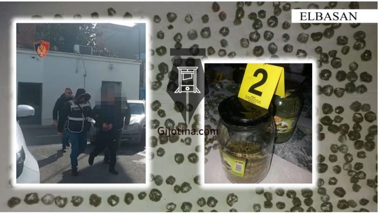 Arrestohen nënë e bir në Elbasan, shisnin kanabis