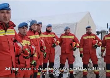 VIDEO/ Komandanti i grupit shqiptar në Turqi: Po kryejmë kërkime…