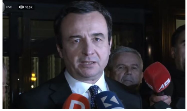 Takimi në Bruksel, Kurti: Jemi në rrugë të mbarë për normalizim…