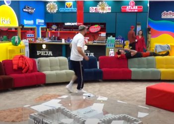 VIDEO/ Luizi dhe Kiara këndojnë e kërcejnë bashkë