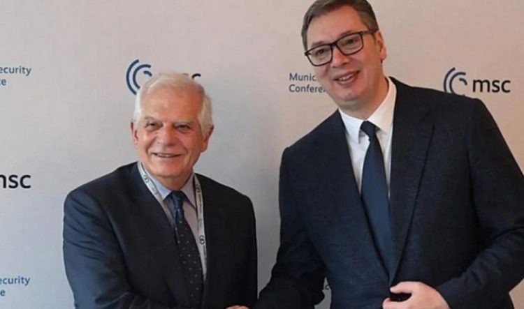 Takimi me Borrell, Vuçiç: Mora një qortim