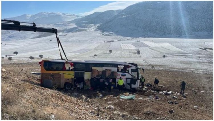 Aksident i tmerrshëm në Turqi, 8 të vdekur e 35 të plagosur