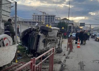 Aksident me vdekje në Tiranë