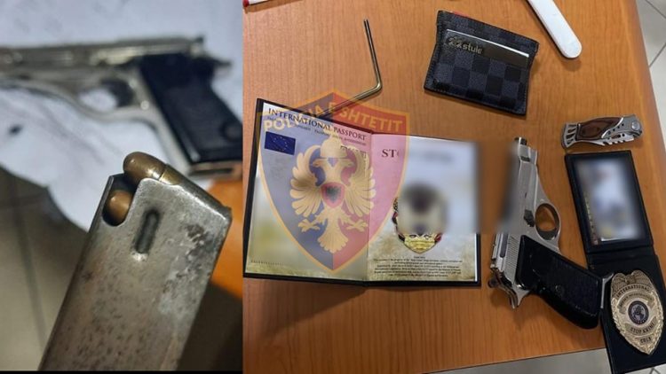 Lëvizte me armë zjarri, arrestohet 40-vjeçari në Tiranë