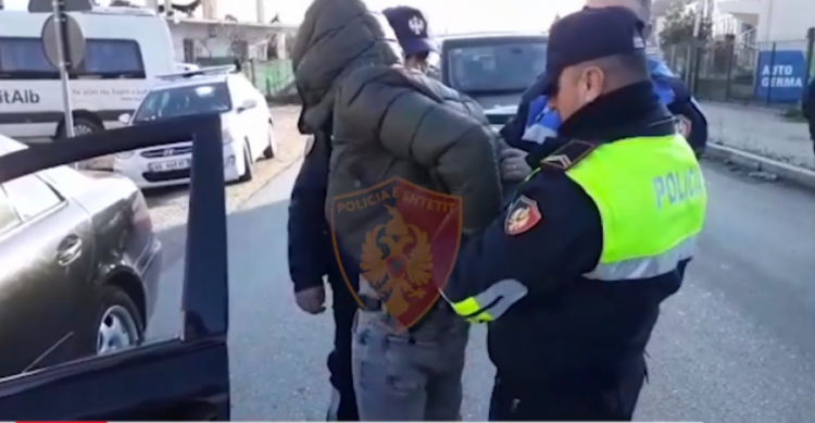 Lëviste me ‘Benz’ i armatosur, arrestohet 42 vjeçari në Tiranë