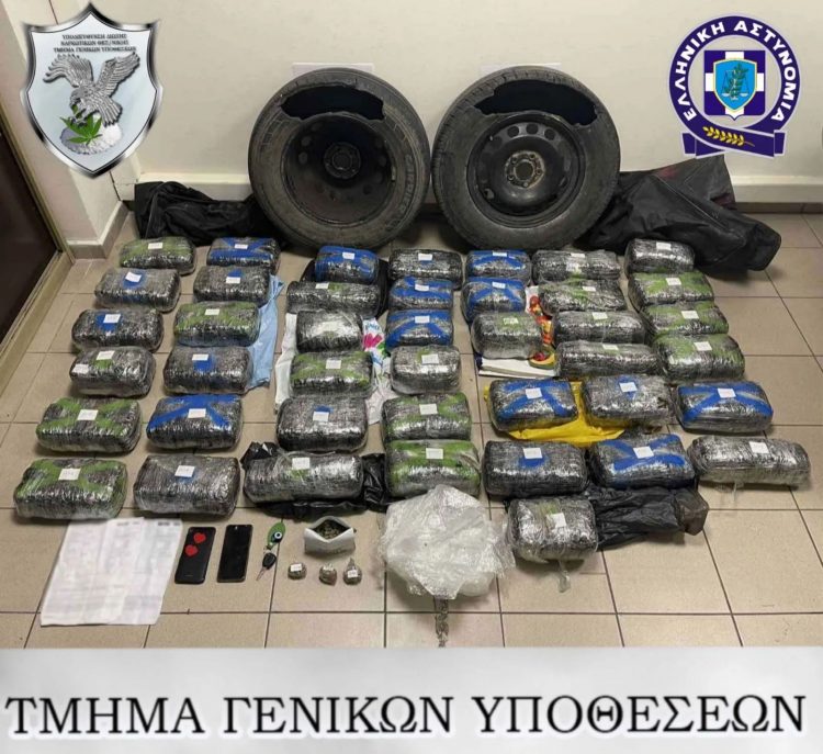 Vinte nga Shqipëria, kapet 49-vjeçari grek me 43 kg marijuanë