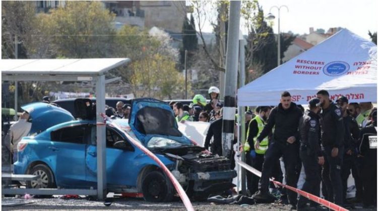 Sulmi i makinës bombë, 3 të vdekur në Jeruzalem