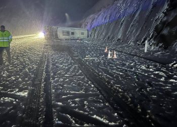 Përmbyset autobusi me targa shqiptare në Kroaci, ka edhe viktima