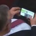 FOTO/ Deputeti serb sheh porno në parlament