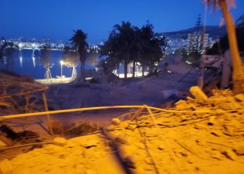 Shpërthim i fuqishëm me tritol në një hotel në Sarandë