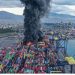 VIDEO/ Shpërthen në flakë porti i qytetit turk
