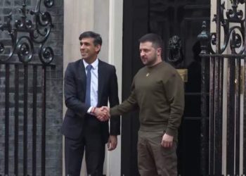 Sunak mirëpret Zelensky në Mbretërinë e Bashkuar