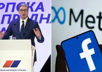 Facebook mbyll mijëra profile të rreme të partisë së Vuçiç