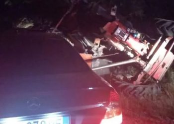 Aksident në Rrugën e Arbrit, Audi përplaset me zetorin