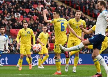 Anglia triumfon lehtësisht ndaj Ukrainës