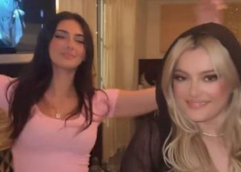 VIDEO/ Bebe Rexha kërcen me këngën shqiptare në sfond