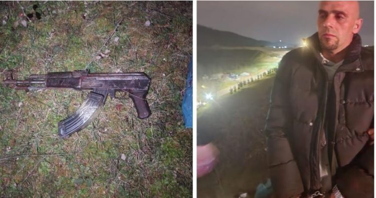 FOTO/ Me duart me gjak, momenti i arrestimit të Dan Hutrës