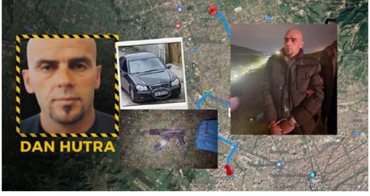 Detaje nga arrestimi i Dan Hutrës, si e rrethoi policia kriminelin