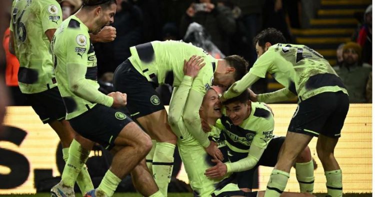 Haaland mban gjallë shpresat e Man City për titull