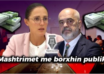 Mashtrimet me borxhin publik/ Çdo shqiptar ka 4 341 euro për të shlyer