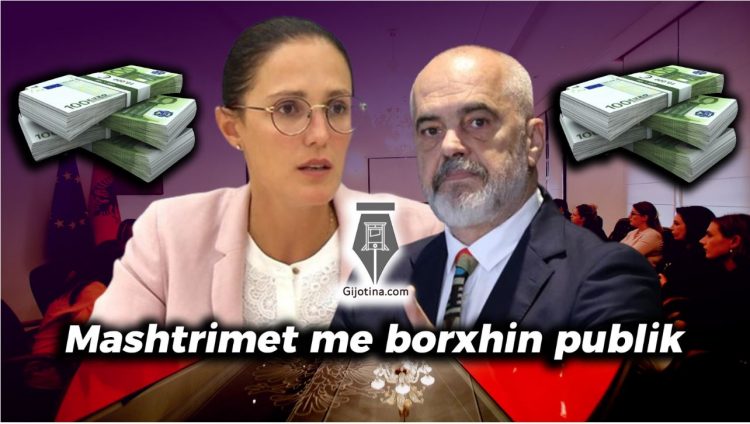 Mashtrimet me borxhin publik/ Çdo shqiptar ka 4 341 euro për të shlyer