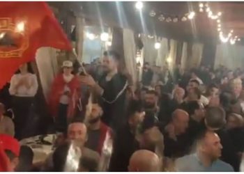 Festa në Tuz ‘shqetëson’ malazezët: Valëviten flamujt e UÇK-së