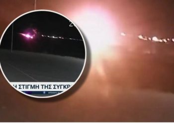 Video shokuese, momenti i përplasjes të trenave në Greqi