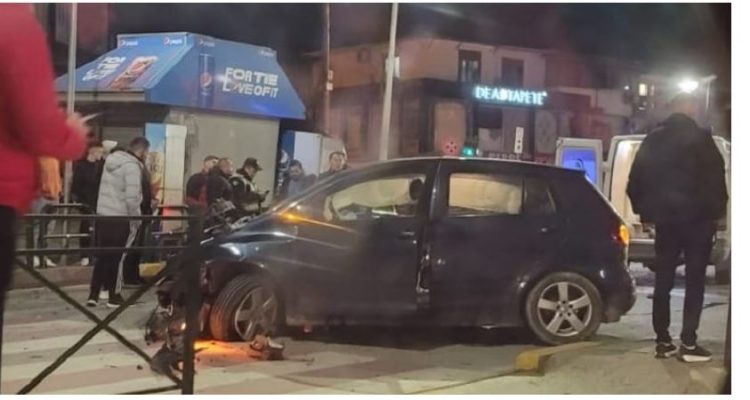 Aksidenti me 5 të plagosur në Tiranë, arrestohet shoferi nga Kosova