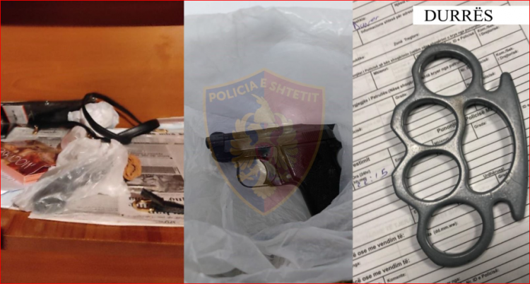 Me armë në makinë dhe banesë, arrestohen babë e bir në Shijak