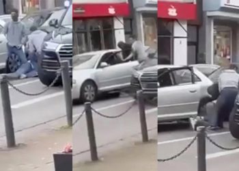 FOTO/ Si në filma, momenti kur shqiptari arrestohet me drogë