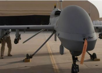 ME VIDEO, ja si droni rus përplaset me avionin amerikan