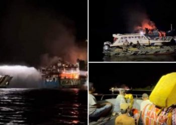 Përfshihet nga flakët trageti i pasagjerëve, 12 të vdekur