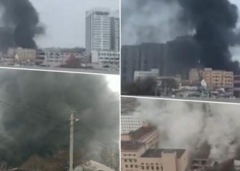 Merr flakë ndërtesa e Shërbimit Sekret rus (VIDEO)