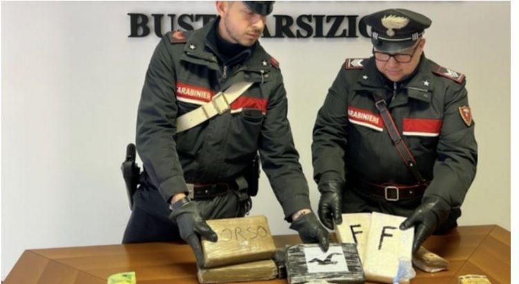 Arrestohet shqiptari në Itali, kapet me 8 kg kokainë