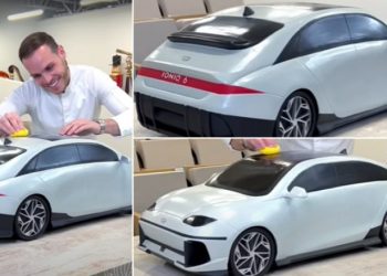 ‘Makinë e shijshme’, ky është modeli Ioniq 6 i bërë nga çokollata