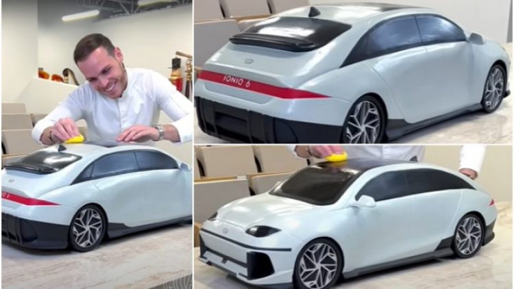 ‘Makinë e shijshme’, ky është modeli Ioniq 6 i bërë nga çokollata