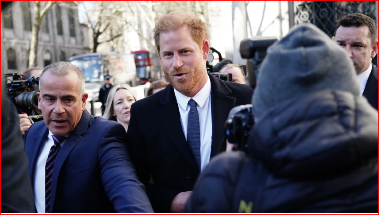 Princi Harry mbërrin në Gjykatën e Lartë në Londër