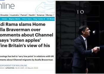 Daily Mail: Çfarë ndodhi në takimin mes Ramës dhe Sunak