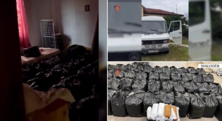 Shkodër/ Policia gjen 700 kg duhan në magazinë, tre të arrestuar