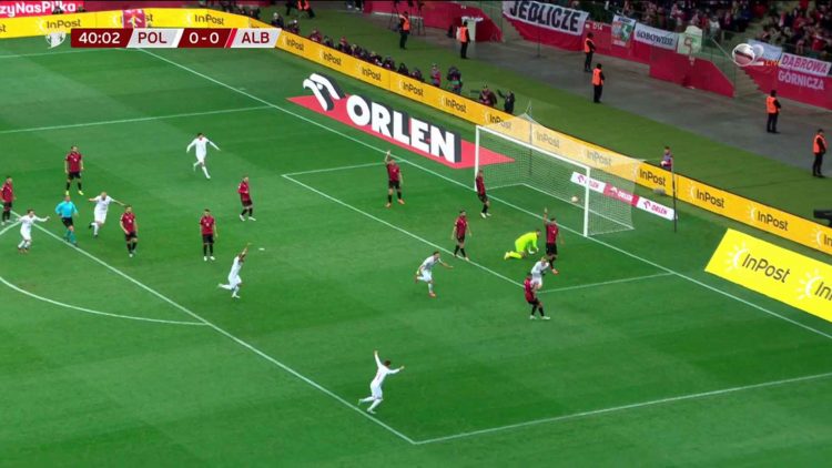 Polonia shënon ndaj Shqipërisë