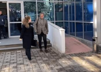 Ministrja për Evropën dhe Punët e Jashtme, Olta Xhaçka, është paraqitur pasditen e së hënës në SPAK.