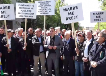 Ndjehen të mashtruar nga KEK, punëtorët në protestë